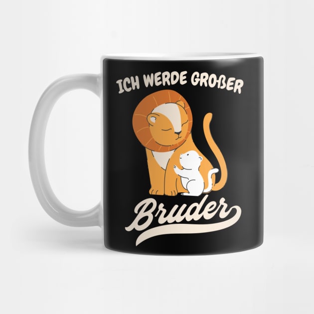 Großer Bruder Löwen Kinder Geschwister by Foxxy Merch